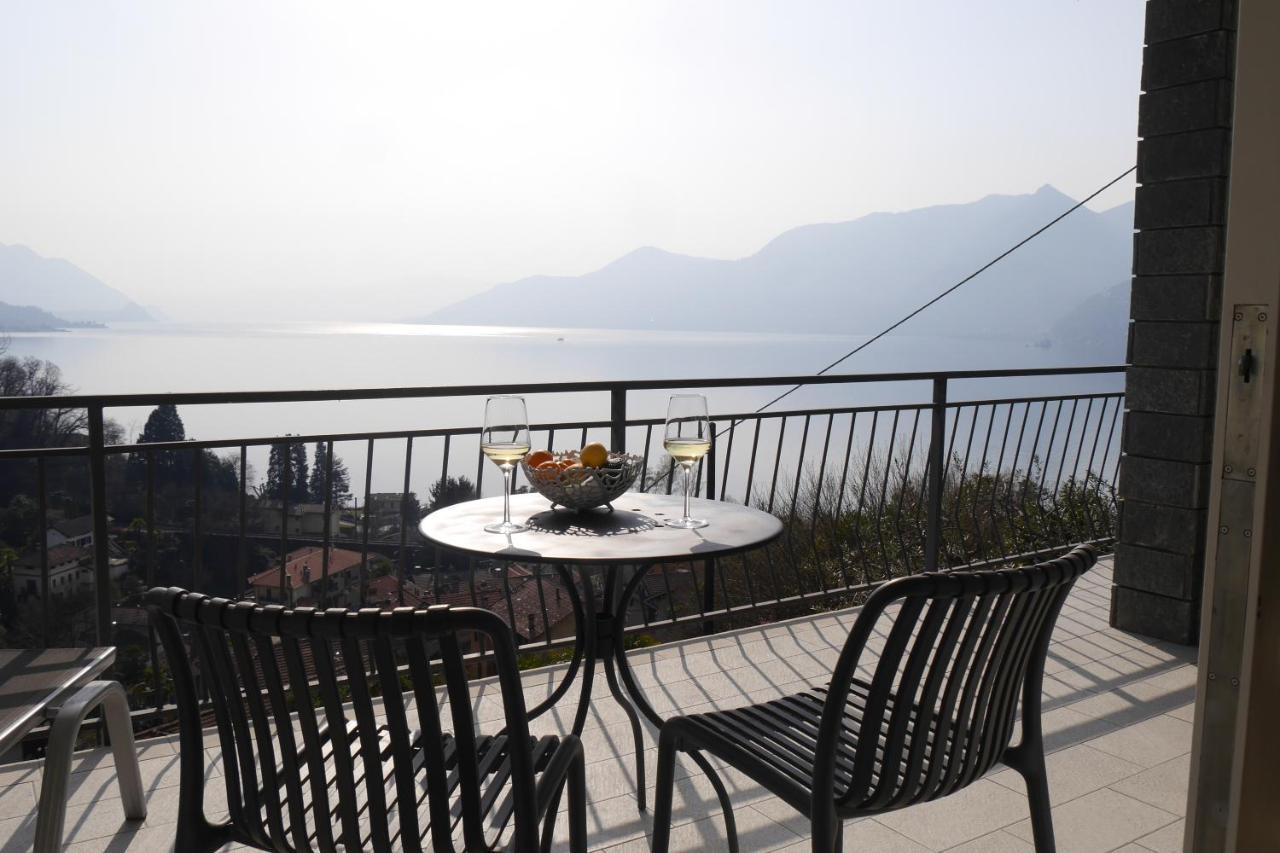 Casa Colmegna Mit Traumhaften See- Und Bergblick Луино Экстерьер фото